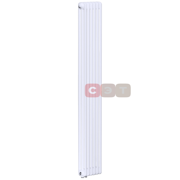 Радиатор стальной 3х трубный Rifar TUBOG 06 секций (в. 1800мм, подкл. -  донное центральное)